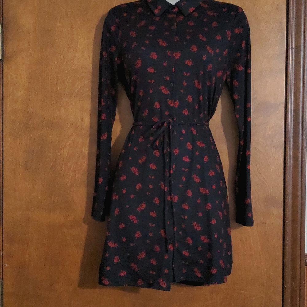 NWT forever 21 button up collar dress